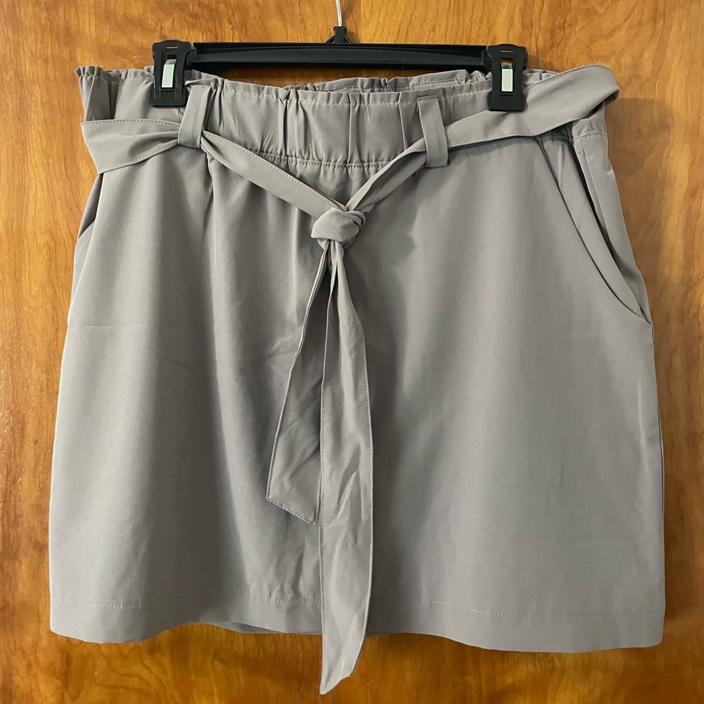 RBX Live Life Active Women's Athletic Fashion Belted Skort with Pockets